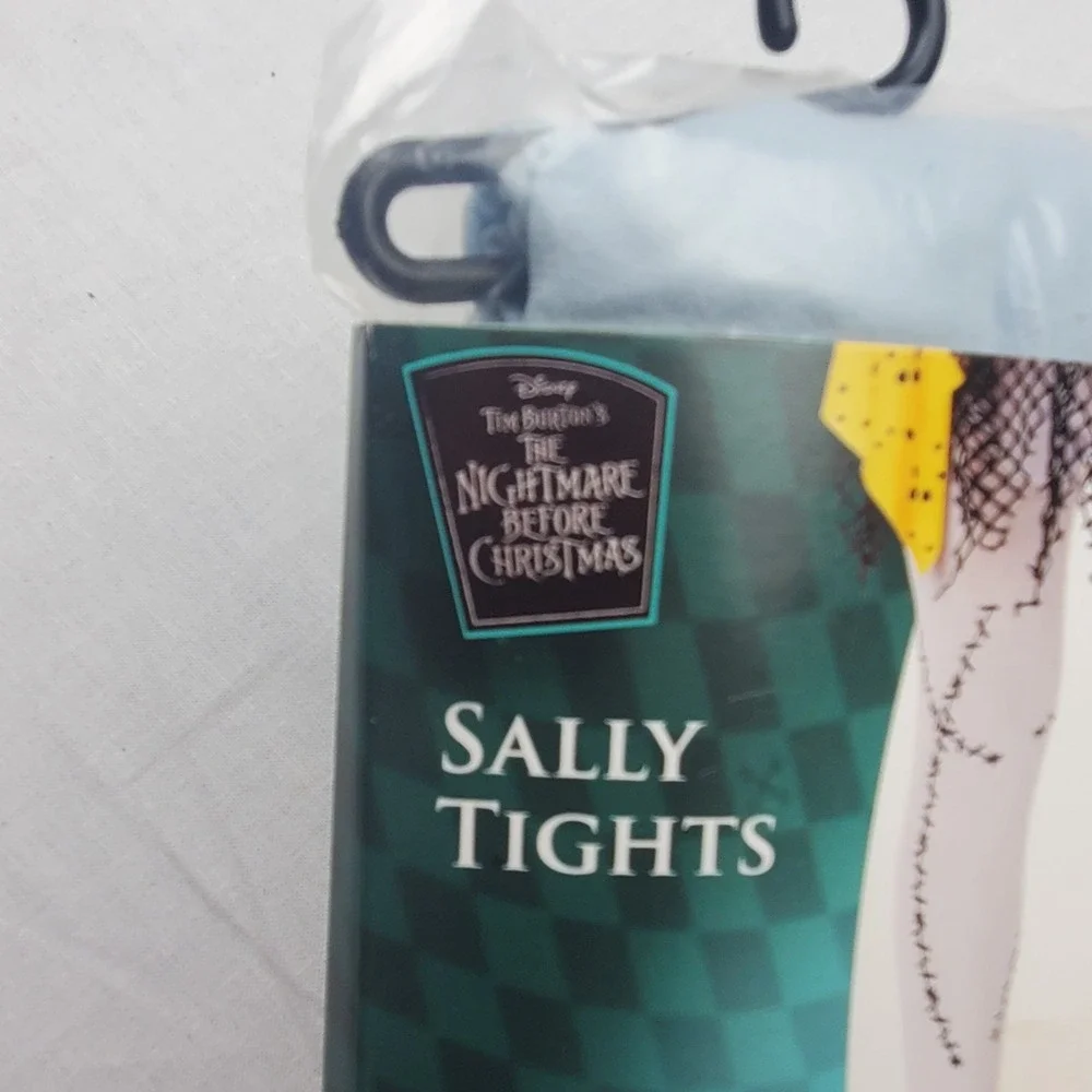 Youth Size S/M Disney Nightmare Before Christmas Sally Tights Halloween Costume